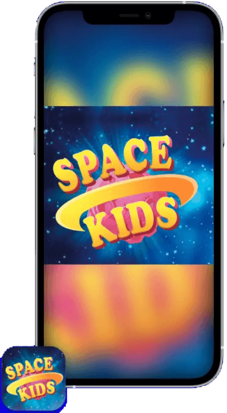 Space kids icon on Iphone