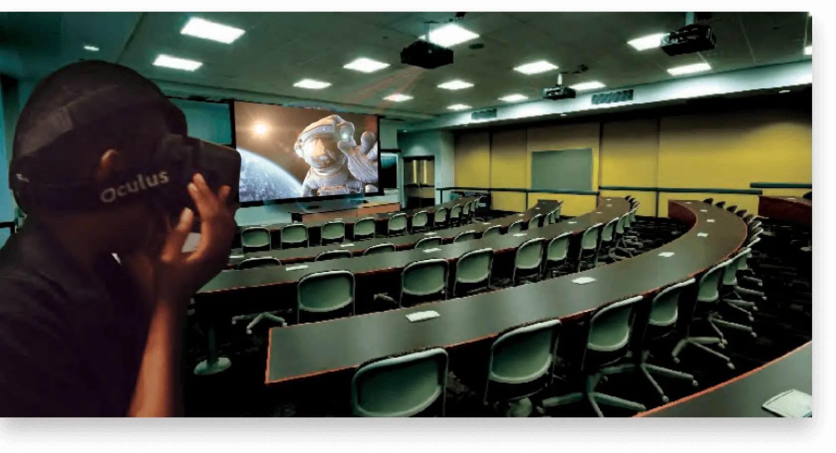 Virtual 3D Learning in
            Classrooms